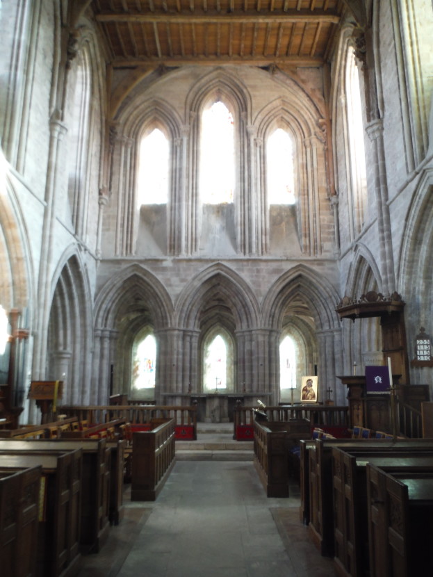 Inside Dore Abbey